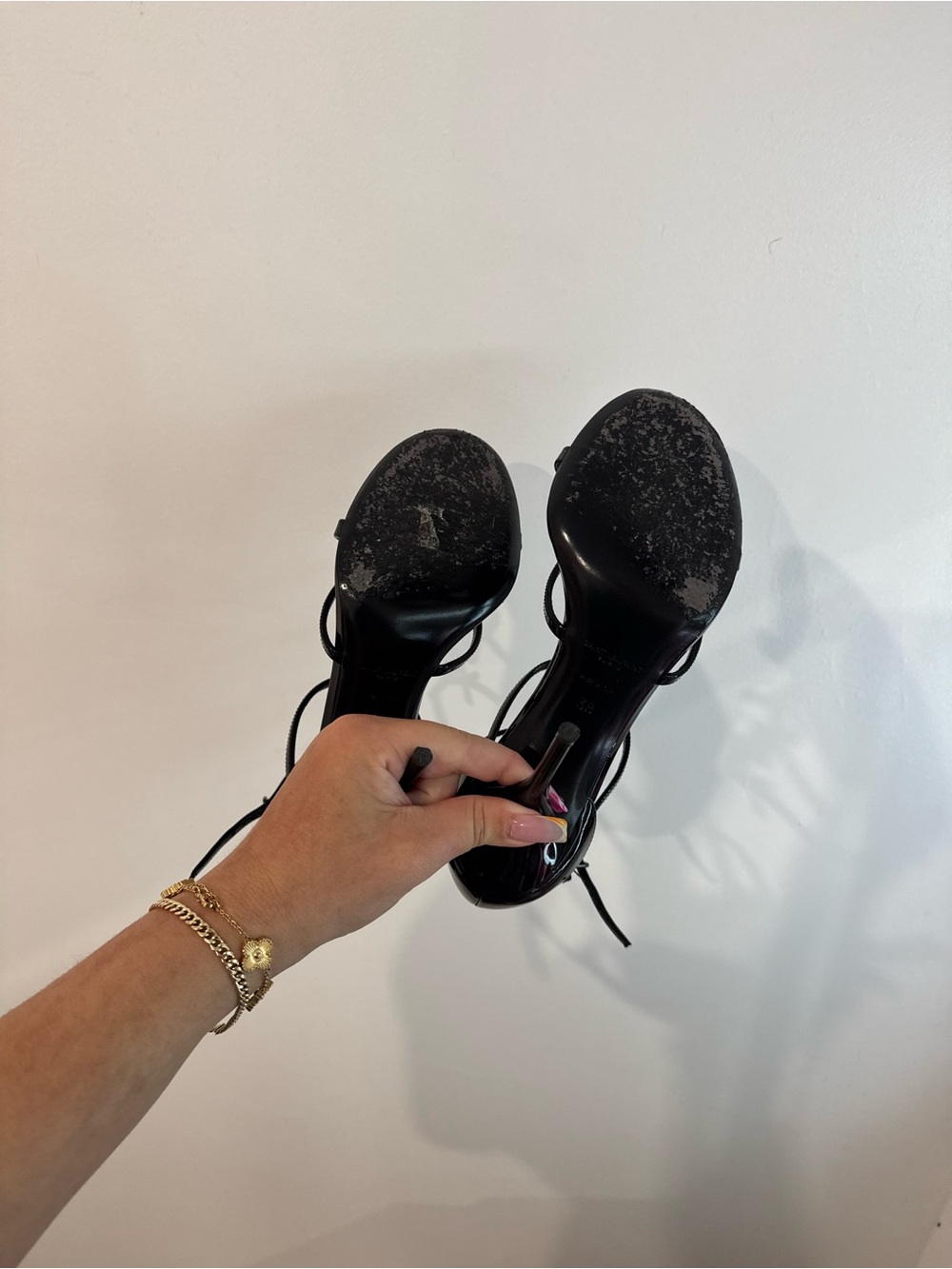 YSL BLACK HEELS - Picture 2 of 7